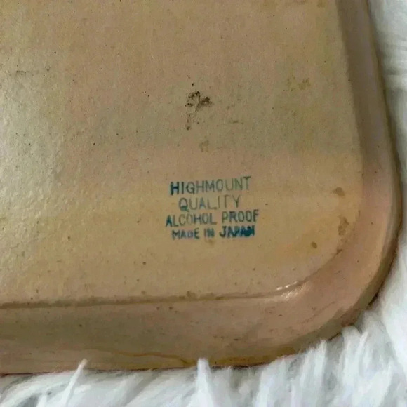 Vintage tray and coaster set. - Picture 5 of 14